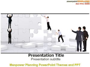 Manpower Planning Power Point Themes And Ppt