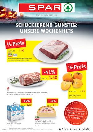Spar Flugblatt Kw43