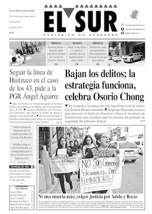 El Sur Jueves 20102016