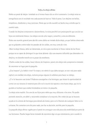 Solya La Abeja Albina