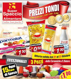 Volantino Super Spaccio 21 27 Ottobre 2016