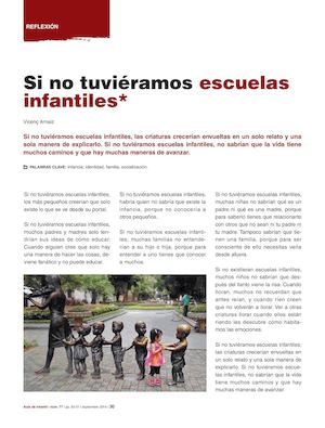 Arnaiz Si No Tuviéramos Escuelas Infantiles