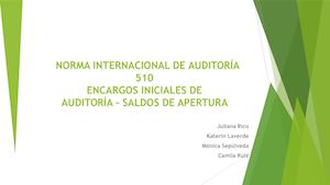 Nia 510 Saldos Iniciales