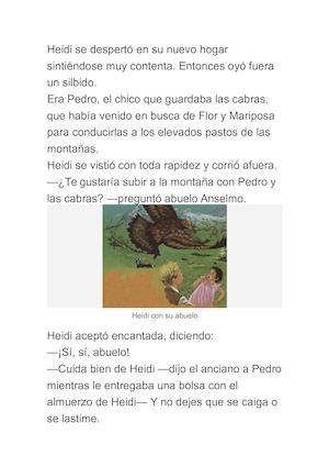 Heidi Se Despertó En Su Nuevo Hogar Sintiéndose Muy Contenta