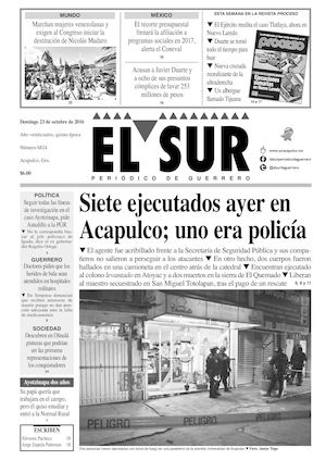 El Sur Domingo 23102016