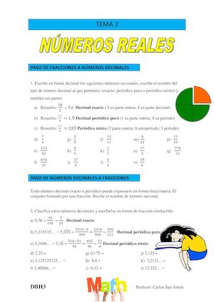 Dbh3 Tema2 Numeros Reales