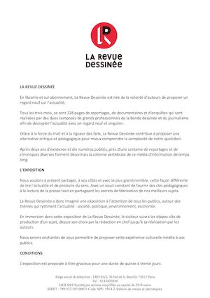 Exposition La Revue Dessinée