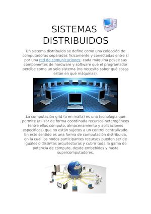 Sistemas Distribuidos