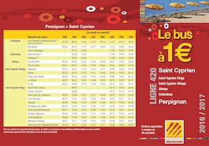 Venir à Saint-Cyprien en bus