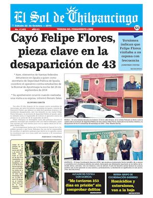 El Sol De Chilpancingo - 22 Octubre  2016