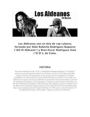 LOS ALDEANOS