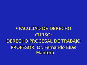 Diapositivas Derecho Laboral De Trabajo