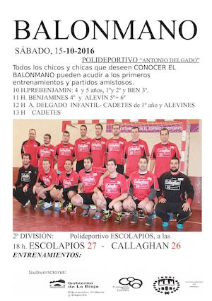 Balonmano 15 10 2016