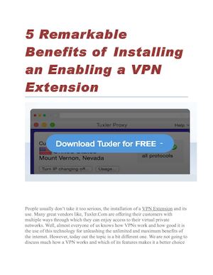 TÉLÉCHARGER TUXLER VPN EXTENSION VPN TÉLÉCHARGER EXTENSION TUXLER