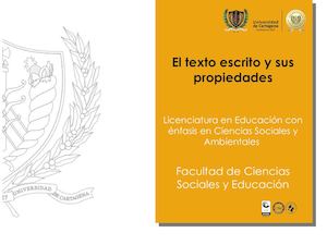 Diapositivas El Texto Escrito Y Sus Propiedades