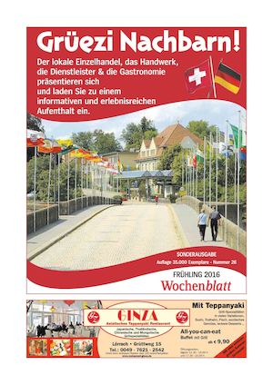 Grüezi Nachbarn! Frühling 2016