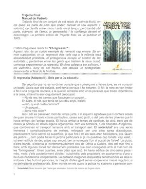 0_El Regressiu Manuel De Pedrolo