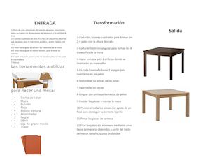 Estructura Tríptico Producto De Madera
