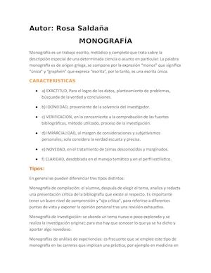 Monografía