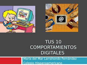 Tus 10 Comportamientos Digitales