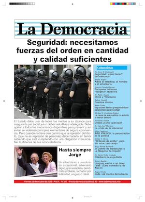 La Democracia - Nº 211 - 28/10/16