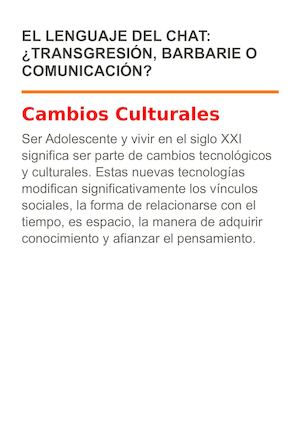El Lenguaje del Chat