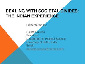 REKHA SAXENA Indian Federalism