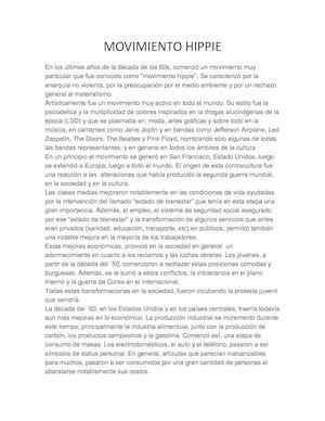 Movimiento Hippie