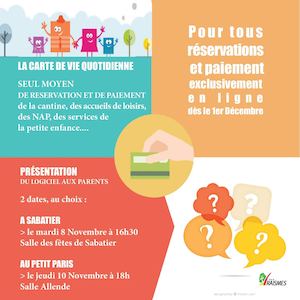 Plaquette carte de vie quotidienne RAISMES