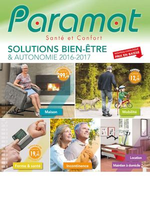 Catalogue solutions bien-être & autonomie 2016 2017