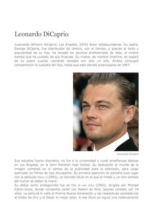 Leonardo Dicaprio