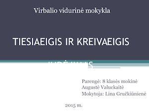 8 Tiesiaeigis Ir Kreivaeigis Judėjimas Ppt 2