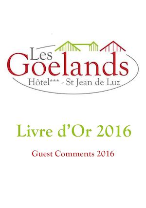 Livre d'Or 2016