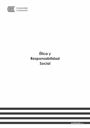 TEXTO DE  ÉTICA Y RESPONSABILIDAD SOCIAL