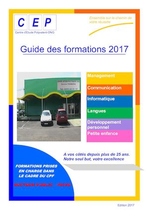 Catalogue Formation Cep New 2017 ( Edition Guadeloupe)