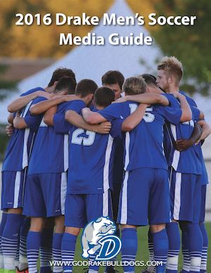 2016 Drake Men's Soccer Media Guide