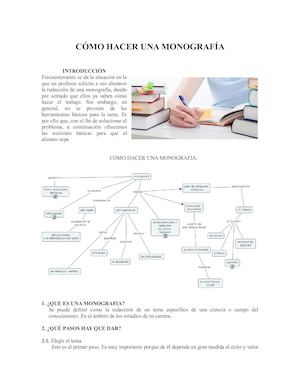 Como Hacer Monografias