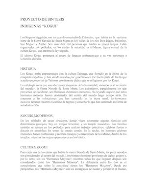 Proyecto De Sintesis Español