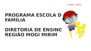 Revista Edicao N 1 PEF Mogi Mirim