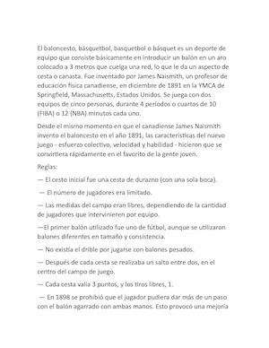 El Baloncesto Info