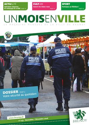 UN MOIS EN VILLE - NOVEMBRE / DECEMBRE 2016