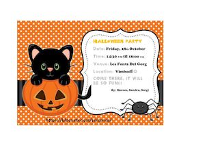 14 Halloween Invitation
