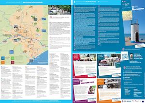 Plan touristique de Valras-Plage