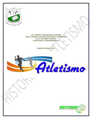 Cartilla Atletismo LIC. HENRY BARRAGÁN