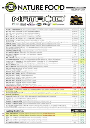 Listino Pubblico - Ottobre 2016