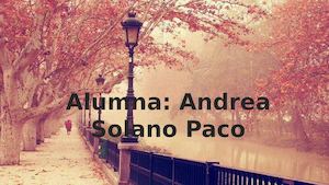 Andrea Solano Paco