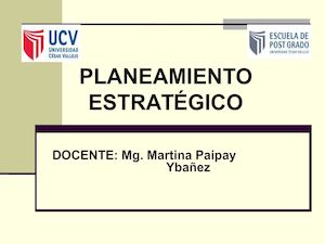 Pensamiento Estrategico