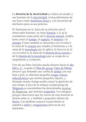 Como Se Creo La Electricidad