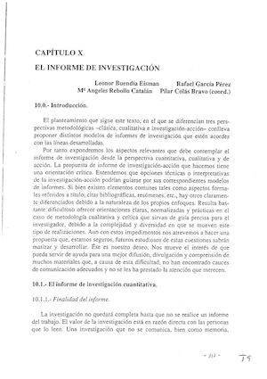 Informe De Investigacion