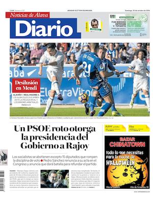 Diario de Noticias de Álava 20161030